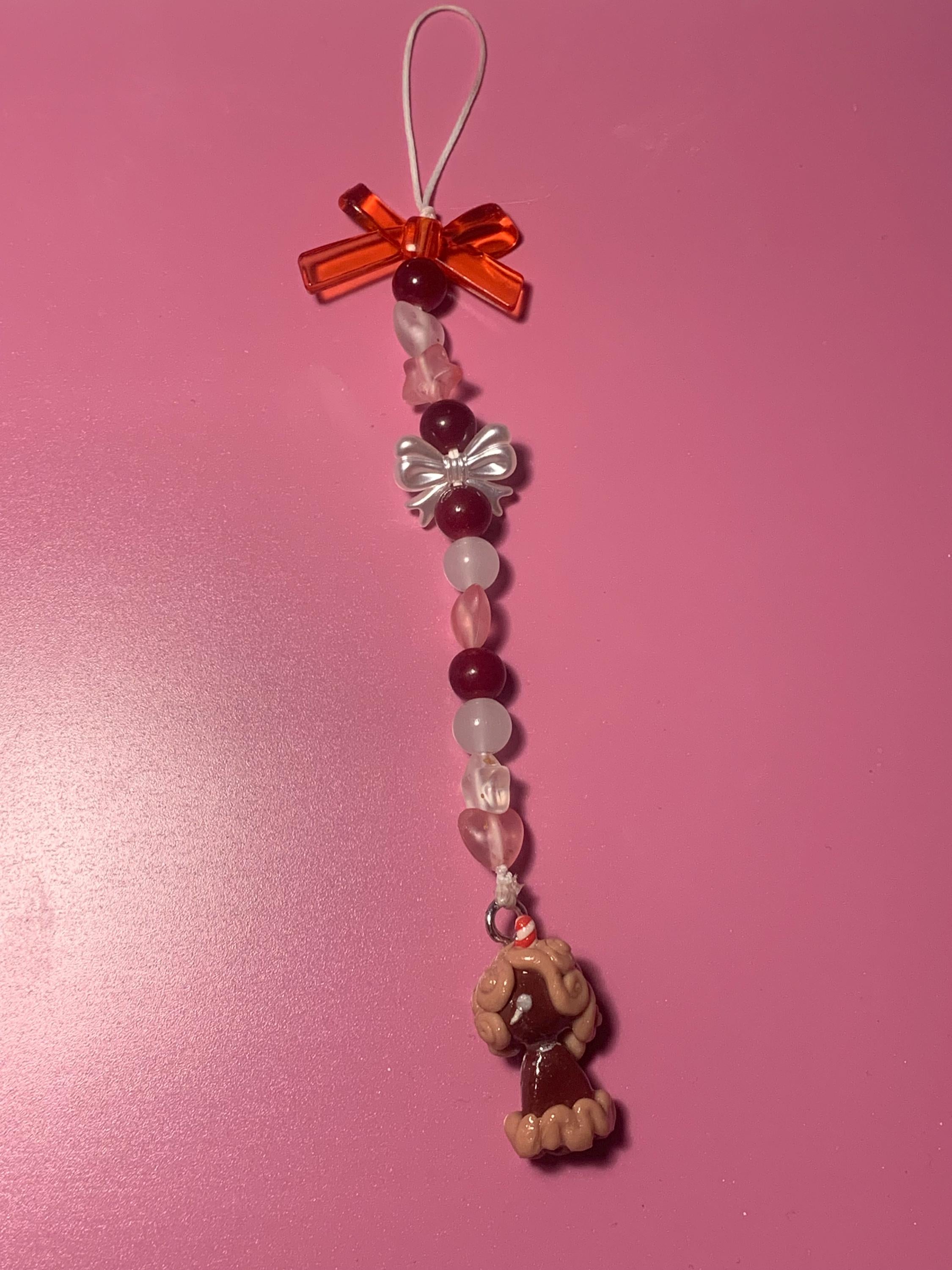 Chocolate milkshake Minmin phone charm