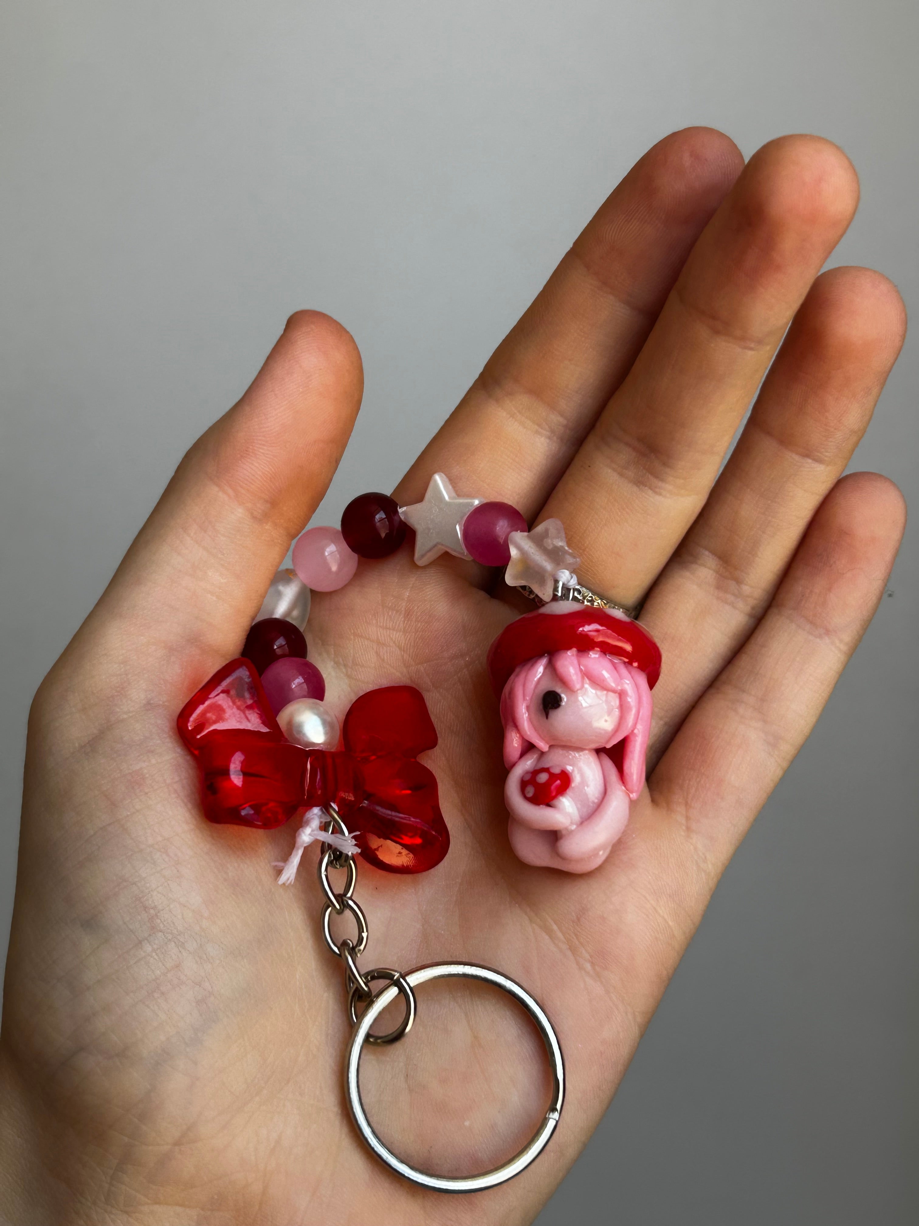 Mushroom Gal 🍄 Minmin Keychain