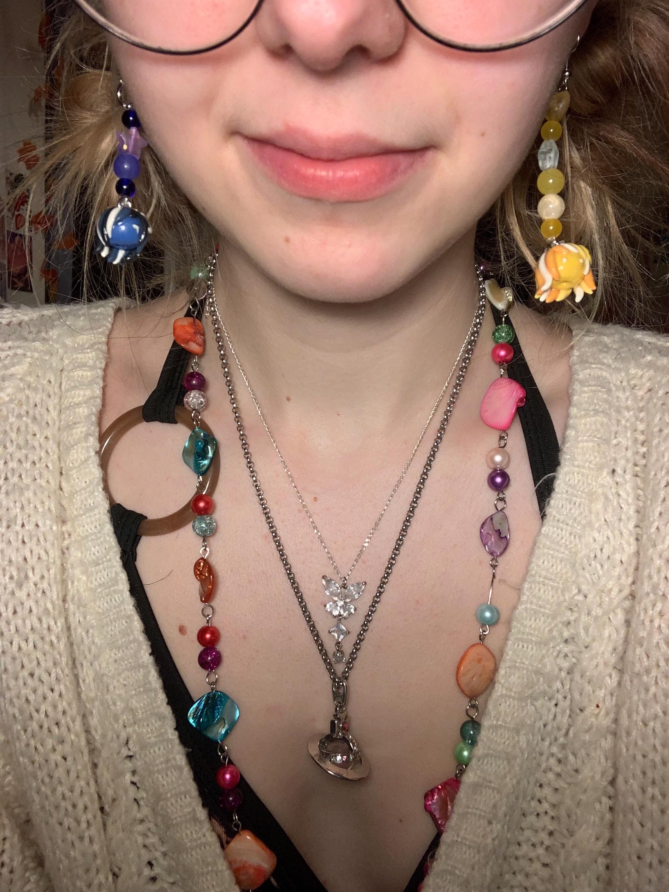 Sun and Moon Minmin Mismatched Earrings
