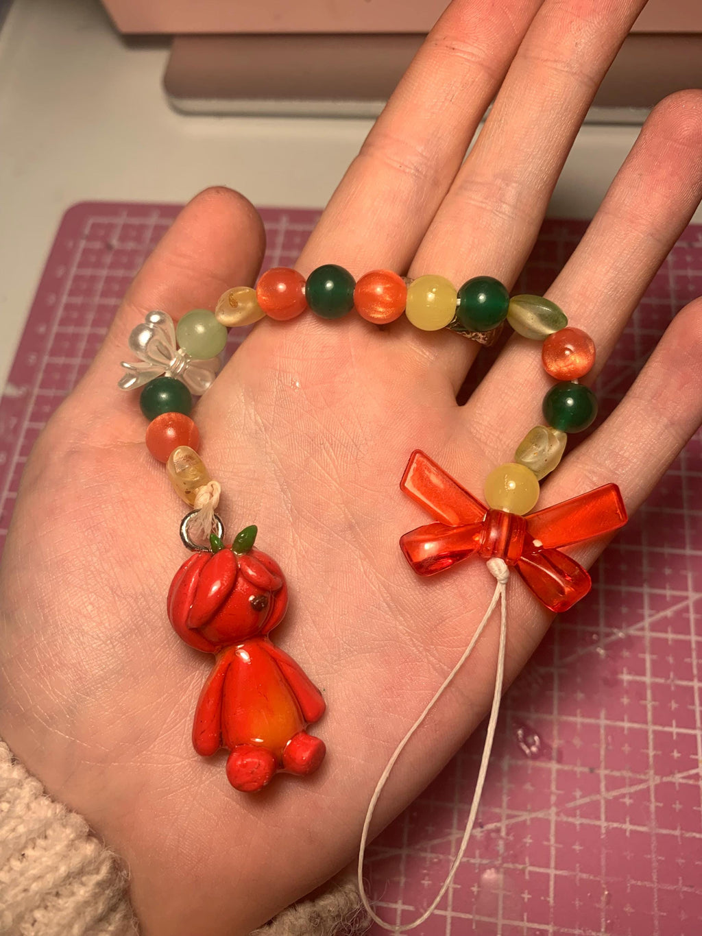 Tomato Minmin phone charm