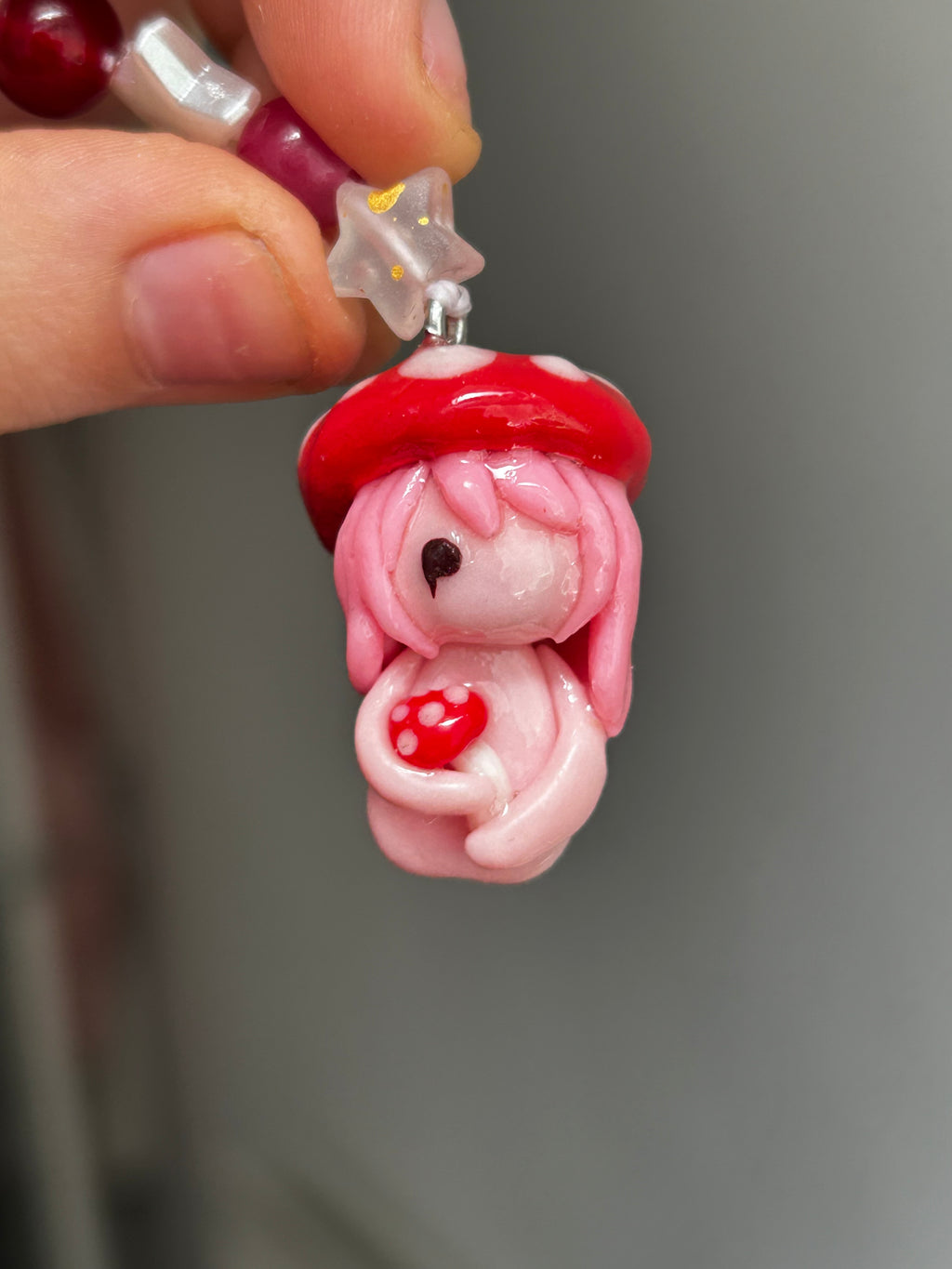 Mushroom Gal 🍄 Minmin Keychain