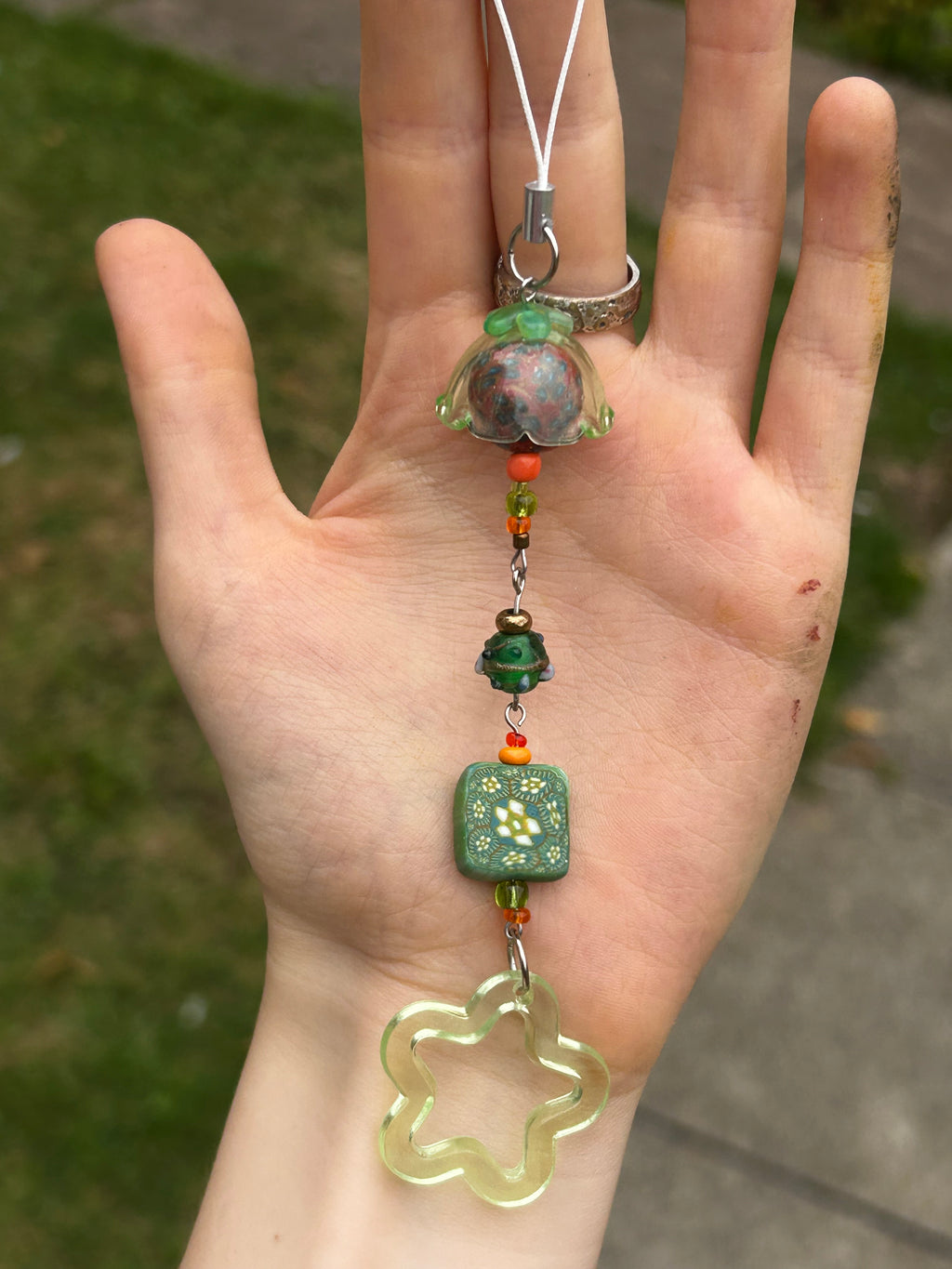 Maple Jelly 🍁 Recycled Phone Charm A