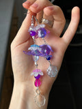 Violet Petals 🪻Maximalist Earrings