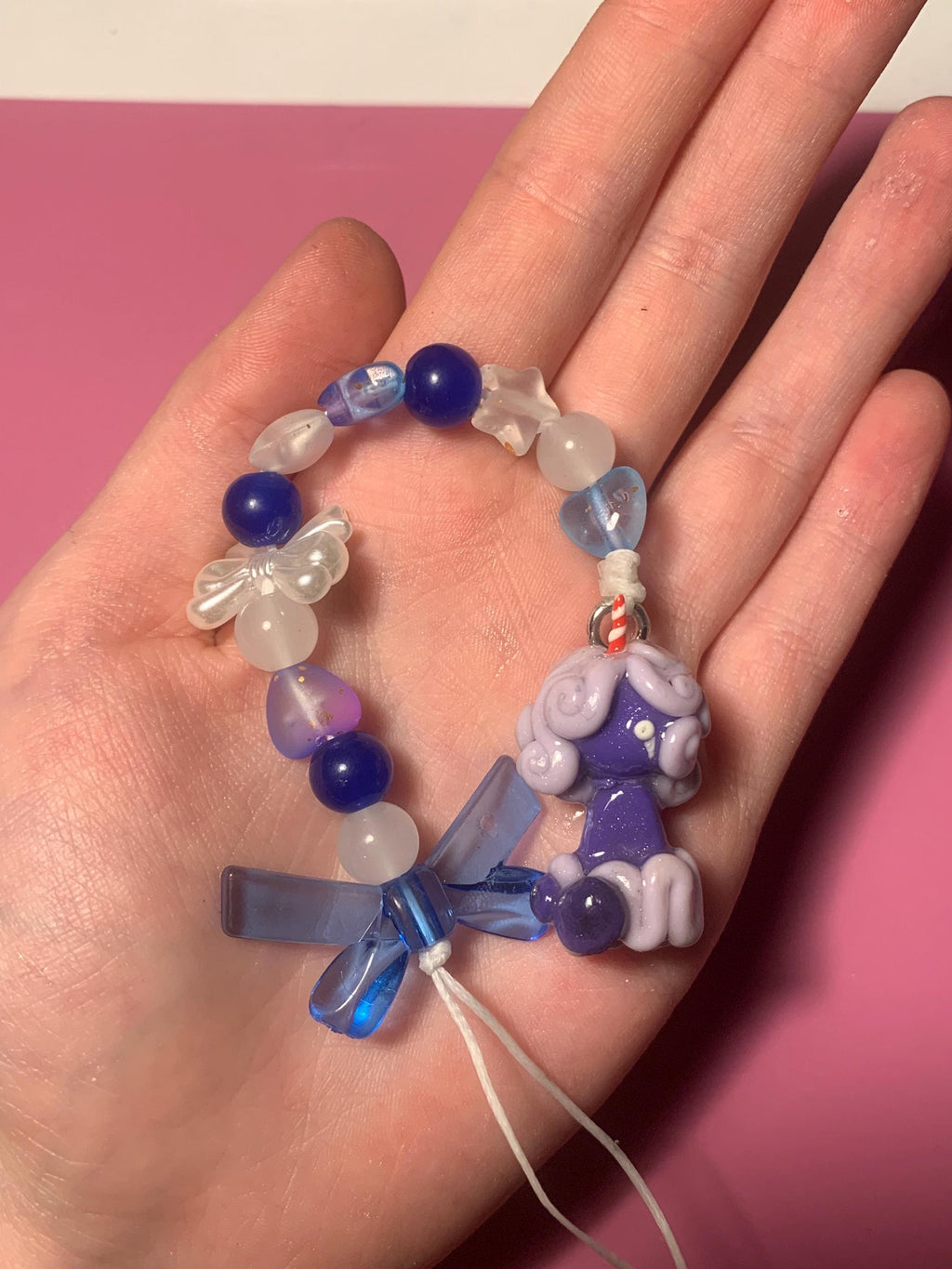 Blueberry milkshake Minmin phone charm