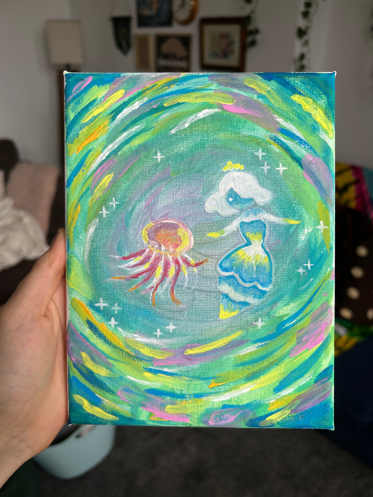 Jelly Princess 🪼 Original Painting