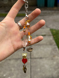 Pumpkin Spice 🎃 Recycled Bag Charm