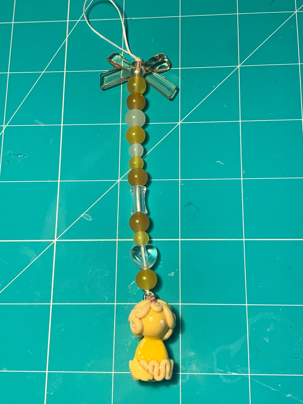 Banana milkshake Minmin phone charm