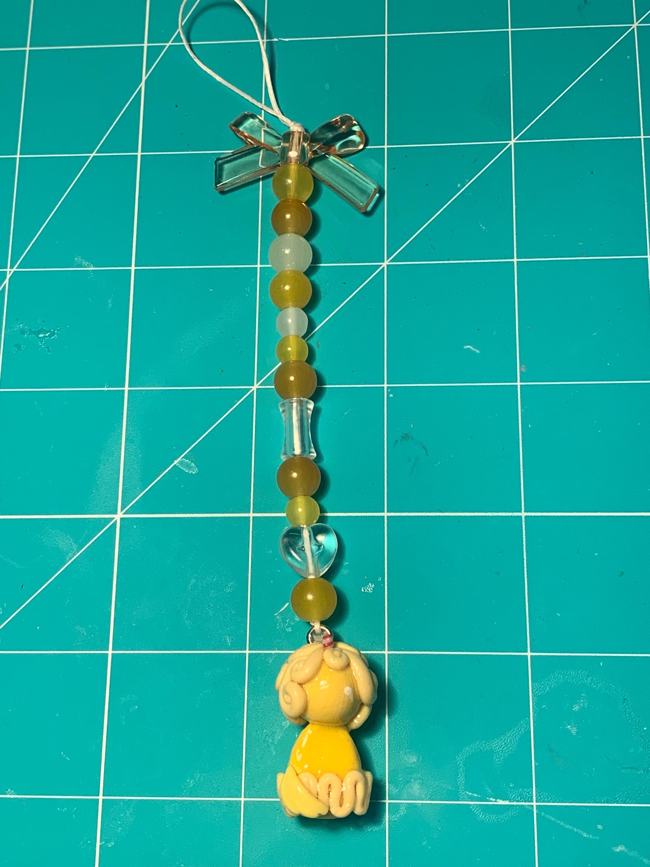 Banana milkshake Minmin phone charm